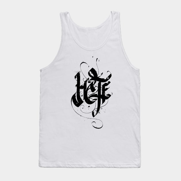 Hate Tank Top by nabakumov